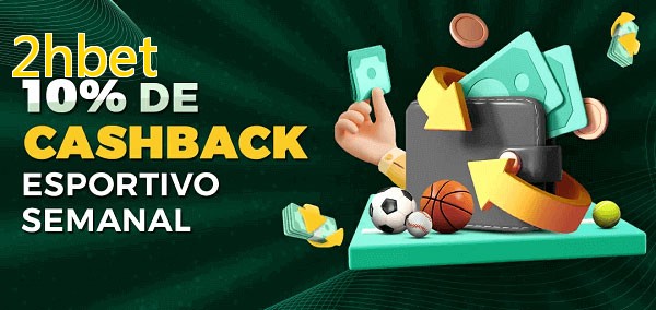 10% de bônus de cashback na 2hbet