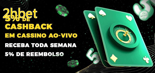 Promoções do cassino ao Vivo 2hbet
